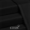 Black - American Pima Cotton - Soft
