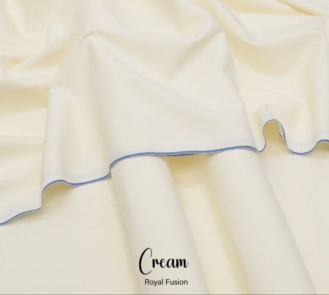 Premium Milky Boski 8 Pound Unstitched Fabric