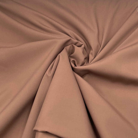 Vicona Suiting Soft & Fall Fabric - Rust Brown