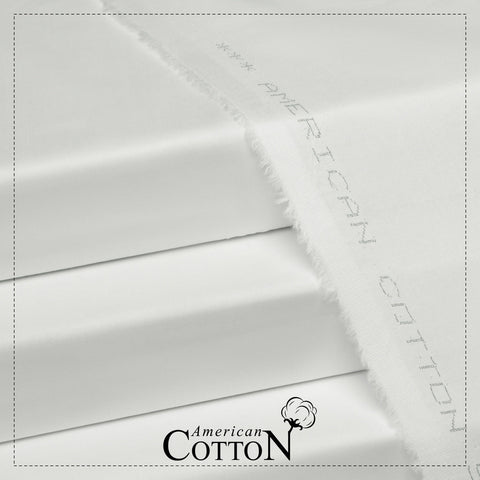 Off White- American Pima Cotton - Soft